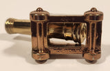 Vintage Dollhouse Miniature Cannon 2 1/2" Brass Metal Ornament
