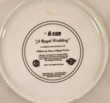 2011 The Bradford Exchange "A Royal Wedding" William & Kate: A Royal Union 7 3/4" Porcelain Decorative Collector Plate