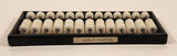 Vintage 1956 F. S. Tom How To Use The Chinese Abacus Visual Step By Step Book with Plastic Abacus