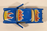 SS407 1956 Chevy Chevrolet Bel Air Blue Pull Back Die Cast Toy Car Vehicle with Opening Doors