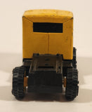 Vintage Buddy L Construction Semi Truck Yellow Pressed Steel Die Cast Toy Car Vehicle