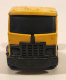 Vintage Buddy L Construction Semi Truck Yellow Pressed Steel Die Cast Toy Car Vehicle