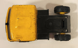 Vintage Buddy L Construction Semi Truck Yellow Pressed Steel Die Cast Toy Car Vehicle