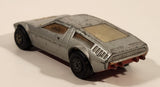 Vintage 1975 Lesney Matchbox Speed Kings K-56 Maserati Bora Silver Die Cast Toy Car Vehicle with Opening Hood
