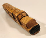 Calea Ferată din Moldova CFM Train 13 1/2" Hand Carved Wood Toy