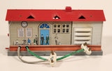 Vintage 1960's TN Nomura Japan Plainville Tin and Plastic Train Station Model
