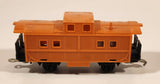 Vintage Nomura Japan Cupola Caboose Orange Plastic Toy Train Car Vehicle