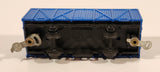 Vintage Nomura Japan Blue Box Car Plastic Toy Train Car Vehicle