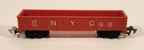 Vintage Nomura NYC 575 Gondola Box Car Red Plastic Toy Train Car Vehicle