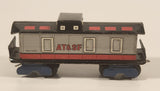 Vintage Straco Nomura Japan Atchison, Topeka and Santa Fe Railway AT&SF Caboose Tin Toy Train Car Vehicle