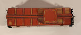 Vintage Sakai Hudson & Pacific H & P 6025 Caboose Dark Orange Tin Toy Train Car Vehicle