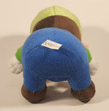 Nintendo Super Mario Baby Luigi Sitting 8" Stuffed Plush Toy with Suction Cup Hanging