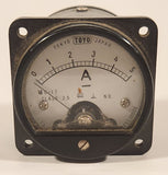 Vintage Toyo Tokyo Japan Analog Amp Ammeter Gauge M 0-17 Class 2.5 Est 1000V
