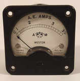 Vintage 1941 Sangamo Weston Ltd A.E. Amps Thermo Couple Ammeter Gauge Ref. No. 10A/12162 Enfield Middx England