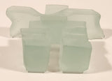 Aboriginal Native Indigenous Canadian Inuit Inukshuk 3" Frosted Glass Ornament