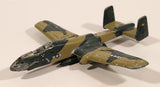 RealToy EL GH FZ224 A-10 Thunderbolt II Style Fighter Jet Airplane Olive Green with Camouflage Die Cast Toy Aircraft