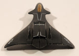 Mighty Machines Thunder Jets USAF F-19 Stealth Fighter Jet Airplane Black Die Cast Toy Aircraft