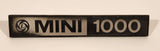 Leyland Mini 1000 Metal Emblem Nameplate Badge Logo OEM CEM5 CZH1269 CZH1308 CZH713 CZH1381