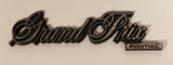 Pontiac Grand Prix Plastic Metal Look Emblem Nameplate Badge Logo OEM