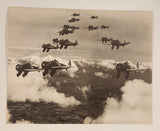 Nut Tree Aviation Collection #13 "Boeing P-26A Pursuit Squadron in formation in 1935" 8 1/2" x 11" Black & White Photograph Card