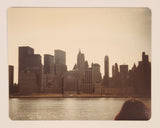 Original 1979 New York City Skyline 3 1/2" x 4 3/4" Color Photograph