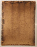 Antique Preston Cribb The Tron Steeple Glasgow 5 1/2" x 8 1/4" Etched Lithograph On Backing