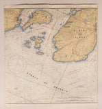 1993 Canadian Hydrographic Service Straight Of Georgia Sunshine Coast Vancouver Harbour To/A Isolation Sound Map Package