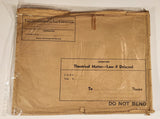 Antique c. 1939 Twentieth Century Fox Film Corporation Theatrical Matter Brown Paper Envelope