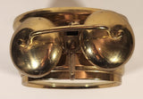 Vintage Cardinal 6" Tall Wind Up Twin Bell Alarm Clock Made in Czechoslovakia