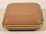 Vintage Westclox Home N Away Japan Brown Cased Travel Pocket Wind-Up Alarm Clock