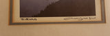 Peter and Traudl Markgraf "Evening" 10 3/4" x 12 1/8" Framed Art Print