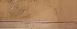 Vintage 1970 Canadian Hydro Graphic Service Masset Sound And Inlet British Columbia 29" x 42" Paper Map
