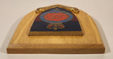 Vintage British Army 1st Battalion Grenadier Guards Crest Wood Plaque