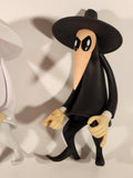Rare 2012 DC Comics MAD Magazine Spy VS Spy 10" Vinyl Toy Figure Set of 2