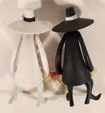 Rare 2012 DC Comics MAD Magazine Spy VS Spy 10" Vinyl Toy Figure Set of 2