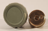 Vintage Wedgwood Jasperware Green With White Cameo 2 1/2" Tall Gas Table Lighter