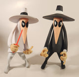 Rare 2012 DC Comics MAD Magazine Spy VS Spy 10" Vinyl Toy Figure Set of 2