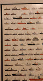 2003 Nick Olson Olson Tugboat Poster Company World Tugboat Operators 12 1/2" x 16" Framed Poster Picture