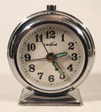 Vintage Cardinal 4 1/8" Wind Up Alarm Clock with Glow In The Dark Hands