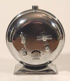 Vintage Cardinal 4 1/8" Wind Up Alarm Clock with Glow In The Dark Hands