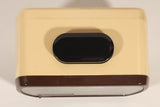 Vintage Rhythm Quartz Plastic 3 5/8" Alarm Clock with Glow In The Dark Hands Model 4ra779 Made in Japan