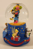 2001 Hallmark Disney Walt's 100th Birthday Mickey Minnie Pinocchio Cinderella Tinkerbell 6 3/4" Tall Musical Resin Snow Globe New in Box
