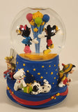 2001 Hallmark Disney Walt's 100th Birthday Mickey Minnie Pinocchio Cinderella Tinkerbell 6 3/4" Tall Musical Resin Snow Globe New in Box