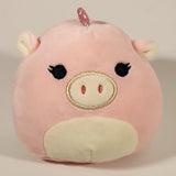 Kellytoy Squishmallows Zoe Pink Unicorn 5" Stuffed Plush Toy