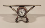 Airplane Metal Desk Clock