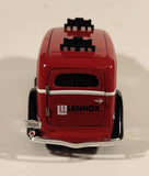 2003 Crown Premiums Lennox "A Better Place" Healthy Climate Solutions 1935 Ford Sedan Delivery Truck Red Die Cast Toy Car Vehicle Coin Bank with Key No Ladder