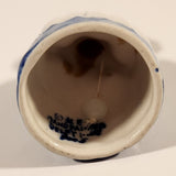 Vintage E.H. Delft Blue Dutch Girl 2 3/8" Miniature Bell Ornament
