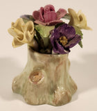 Royal Adderley Tree Stump 2 1/2" Bone China Floral