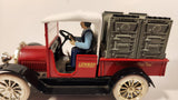 1895-1995 Liberty Classics Special 100th Anniversary Edition Lennox "Quality Proven Over Time" 1916 Studebaker Truck Red Die Cast Toy Car Vehicle Coin Bank with Driver and Key