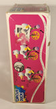 1982 Botoy Circus Duck Riding on Tricycle Battery Operated Plastic Toy in Box